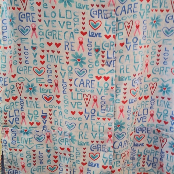 Scrub Top - (2/$10) Small Button Down - Picture 5 of 11